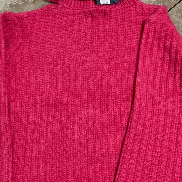 Barbie Pink Mock Turtleneck Sweater - Picture 1 of 3